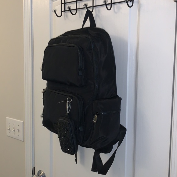 Madden Girl Black Nylon Backpack